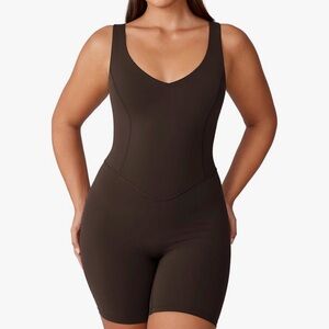 UNISSU Women's Brown Bodysuit